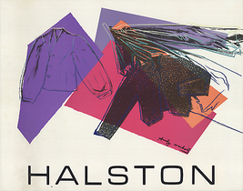 ANDY WARHOL Halston Advertising Campaign Poster, 1982 - £1,168.14 GBP