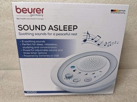 New Beurer Sound Asleep White Noise Sleep Machine WN50-6 Soothing Sounds... - £11.35 GBP