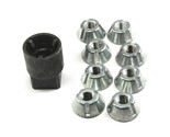 Installation Tool + 100pcs 5/16-18 Tri-Groove Tamper Proof Security Nuts... - $177.75