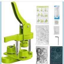 DCBadge DC-109 32mm Green Badge Making Machine Kit ~ NEW - $31.49