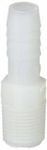Genova Products, 3/4&quot; 360407 Nylon Insert MIP (M x I) Adapter, White - $15.90