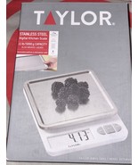 Taylor Stainless Steel Digital Food Scale, 11-lb Capacity - $20.85 CAD