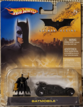 Mattel Hot Wheels 2005 Batman Begins Black Mini Batmobile and Figure Die... - £15.72 GBP