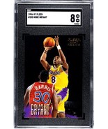 Kobe Bryant 1996-97 Fleer Basketball Rookie (RC) Card #203- SGC Graded 8... - $98.95