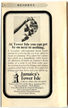 1970 Tower Isle Resort Hotel Jamaica Advertisement Issa Hotels Vintage F6L - $19.99