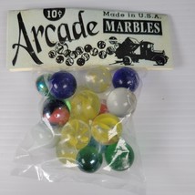 Vtg 1970s Arcade Marbles NOS NIP 10 Cents Sealed Unopened 10 Cents Rare - $423.12 MXN