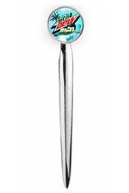 Mountain Mt Mtn Dew Baja Blast Letter Opener Metal Silver Tone Executive... - £10.82 GBP