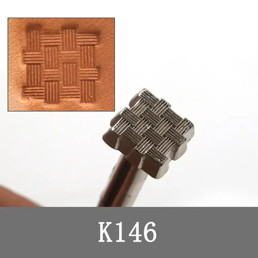 Metal Leather Working Saddle Making Tools Carving Craft Stamps Kit -K146 - €5,90 EUR