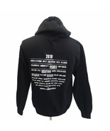 2018 Snowglobe Music Festival Black Hoodie Sweatshirt Size Medium Concer... - £23.95 GBP