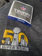 Denver Superbowl Youth Shirt New Xl 50% Cotton/50% Polyester Extra Large - $14.82