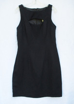 Jessica Howard Sleeveless Black Pencil Dress Keyhole Chest Size 10 Made ... - $18.99