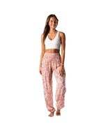 Oneill Harem Pants Casual Boho Hippie Retro Lightweight Breathable Elast... - $32.73