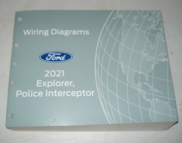 2021 Ford EXPLORER &amp; Police Interceptor Wiring Electrical Diagram Manual EWD ETM - £35.40 GBP