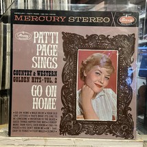 [COUNTRY/POP]~EXC Lp~Patti Page~Go On Home~C&amp;W Hits Volume 2~[1962~MERCURY~STERE - £7.03 GBP