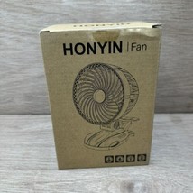 HONYIN Rechargeable Battery Operated Clip on Desk Fan Stroller Fan - £7.96 GBP