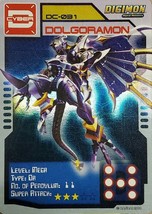 Bandai Digimon S1 D-CYBER Card Special Holographic Dolgoramon A - £31.63 GBP
