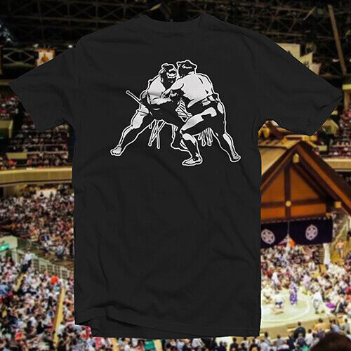 Sumo #2 COTTON T-SHIRT Japanese Makuuchi Juryo Wrestling Basho Rikishi