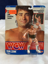 1990 Galoob WCW Wrestler &quot;TOM ZENK&quot; Action Figure in Sealed Blister Pack - $69.25