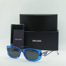PRADA PR14YS 18M5S0 Crystal Electric Blue/Dark Grey 53-19-140 Sunglasses... - $253.80
