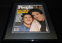 Dustin Hoffman Warren Beatty Framed 11x14 ORIGINAL 1987 People Magazine ... - $34.64