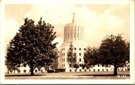 Vtg Cartolina RPPC 1947 Salem Oregon O - Stato Capitol Costruzione - £7.42 GBP