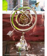 Polished Brass Armillary Sphere Globe with Arrow Nautical Astrolabe gift... - £48.30 GBP