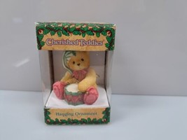 1999 Cherished Teddies Teddy Bear Hanging Ornament 1st In Series Figurine 546550 - £5.38 GBP