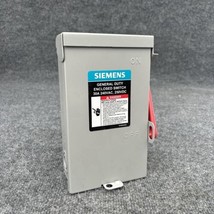 Siemens Electrical GF221NA General Duty Enclosed Safety Switch 30A 240VA... - $54.44