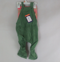 NWT Top Paw Overalls Green Dog Size Medium - $176.65 MXN