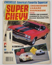 PV) Super Chevy Magazine March 1982 Volume 10, Issue 3 Camaro Corvette - £3.85 GBP