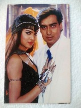 Bollywood Actor Ajay Devgan Sushmita Sen Rare Old Original Post card Postcard - £34.63 GBP