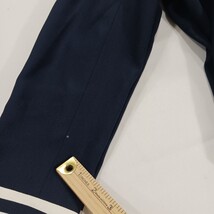 Petite Sophisticate Women's Blue/White Stripes 1-Button Blazer Jacket Size 4 image 3