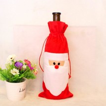 Decorative Christmas Wine Bottle Cover Bag - $248.84 MXN
