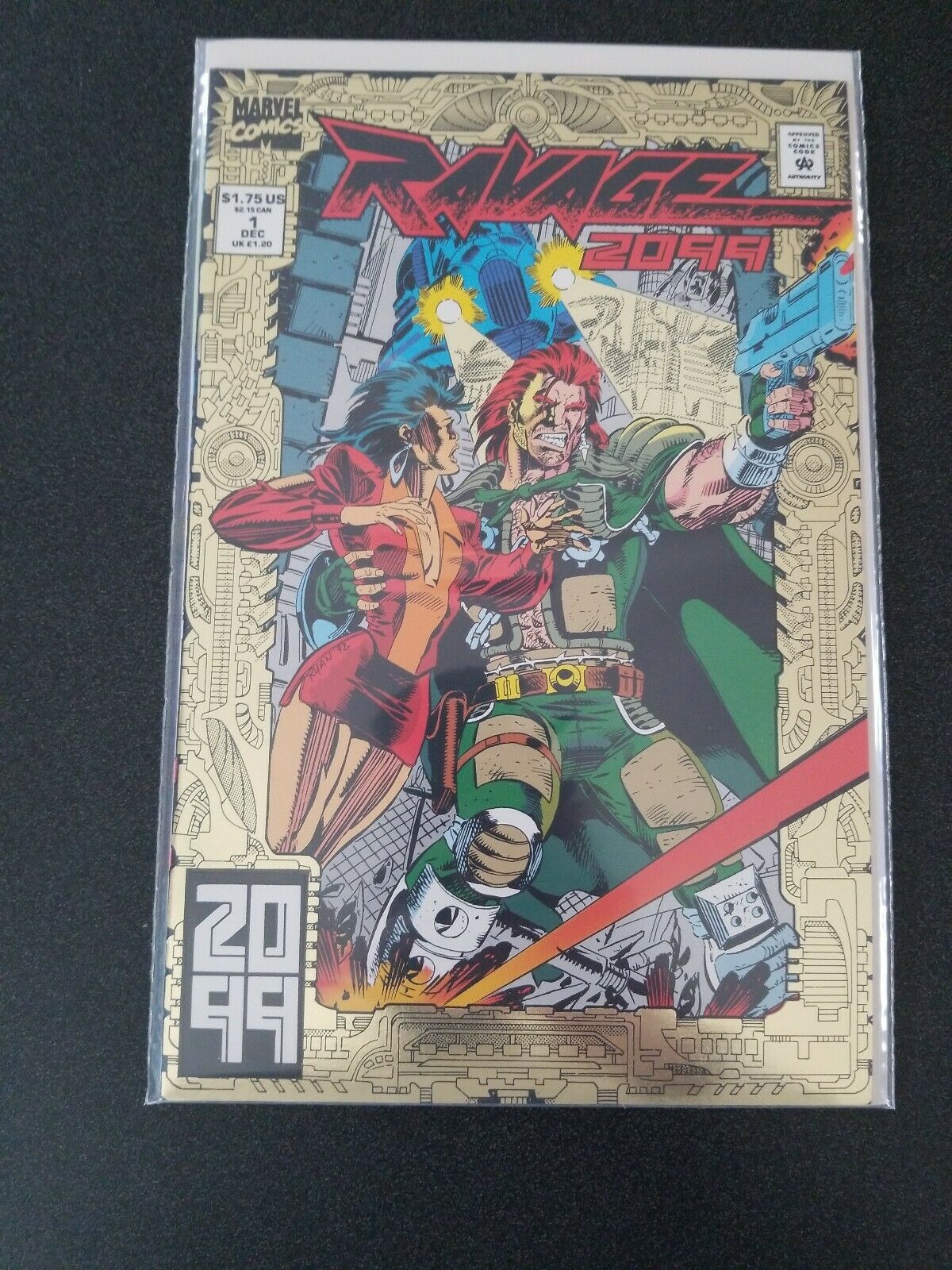 Ravage 2099 #1 (Marvel) gold foil - $2.94