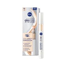 Nivea Eye Concealer Hyaluron Filler 3in1 Dark Circles Wrinkles LIGHT Color, 4ml - $37.76
