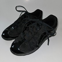 Bloch Wave Split Sole Dance Sneaker Shoe Solid Black Adult 10.5 US SO523L - $74.20