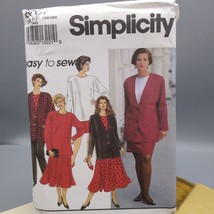 UNCUT Vintage Sewing PATTERN Simplicity 8081, Easy to Sew 1992 Pants, Slim - $12.60