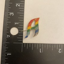 VTG Enamel Pin Brooch Rainbow Letter A - £6.38 GBP