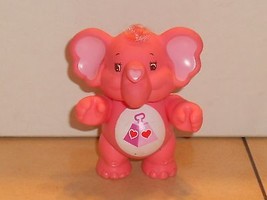 Kenner CARE BEARS Cousin Lots A Heart Elephant Poseable Vintage 80&#39;s Rar... - $43.03