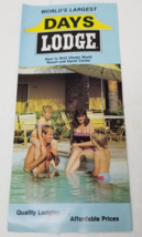 World&#39;s Largest Days Lodge Brochure 1983 Kissimmee Florida Spacecoast Pa... - $15.15