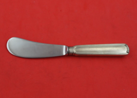 Embassy Scroll by Lunt Sterling Silver Butter Spreader HH Paddle 5 7/8&quot; Heirloom - £30.38 GBP