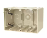 Allied Moulded Products 3-Gang Wall Ceiling Adjustable Slider Box RSB=3 ... - $10.40