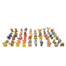 Bandai Lot of Pokemon Kids Finger Doll Puppet PVC Soft Vinyl Figures 60 Pcs Rare - £46.71 GBP