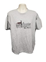 Bourbon French Quarter New Orleans Adult Gray XL TShirt - $14.85