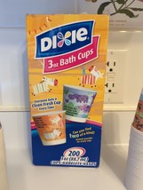 Dixie Disposable FIND THE MATCH Animals Paper Bath Cups 3 Oz 97 Total 2012 - £14.15 GBP