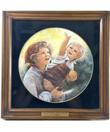 American Legacy Reaching Together Collector Plate 1982 Signed Su Etem #2... - $23.92 CAD