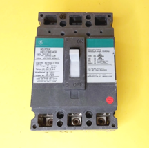⚡ GENERAL ELECTRIC GE TED136110 110A 600VAC 250VDC 3P BOLT-ON CIRCUIT BR... - $175.00