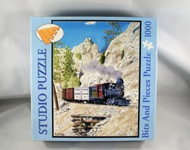 Bits and Pieces South Platte Canyon John Coker Train Jigsaw Puzzle 1000 - $9.48