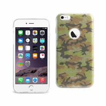 [Pack Of 2] Reiko Iphone 6 PLUS/ 6S Plus Shine Glitter Shimmer Camouflage Hyb... - £17.46 GBP