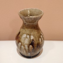 Joseph Sand Pottery Vase, Studio Art Pottery, Ceramic Bud Vase, Curry Wilkinson image 2